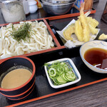 Sukesan Udon Asakawaten - 天ざるごまだれうどん 890円