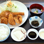 おさかな料理 - 海の幸フライ定食 1100円（税込）