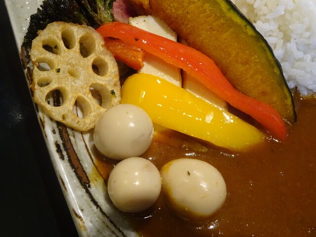 後味すっきりのカレー 個人的にはもっと燻製感の強いのが好み By Kanamilk 燻製とスパイスカレー けむり 田無 カレーライス 食べログ