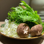 カモカ - 鴨鍋の野菜　ネギは必須！