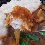 カレー屋　匠 - ランチ黒豚カレー中盛り野菜トッピング