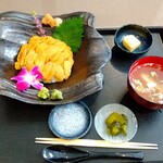 女川魚市場食堂 - 極うに丼