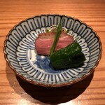 とり茶太郎 - 鴨 ロース + スペイン原産 ししとう