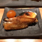 とり茶太郎 - 燻製盛り合わせ（シャモ 手羽中 + 比内地鶏 きんかん + チーズ）