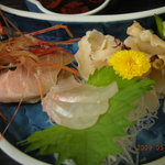 ダイマル大谷会館 - すばらしい刺身！見た目は居酒屋クラスだけど　こんな刺身ちょっと無いくらいの水準！最高でした！！