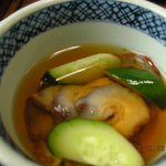 ダイマル大谷会館 - すんごい磯の香り！！なんと前浜のナマコ　いまや超希少　まさに絶品！グウの根も出ましぇん　ひゃぁ