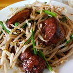 中華蕎麦 みやま - 世界最強のレバニラ炒め(º ﾛ º๑)!!