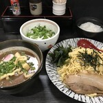 Hokkaidou Ramen Haru - つけ麺＋ネギ＋半ライス