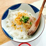 酒楽亭 空庵 - 味噌ゴボウ茶漬け