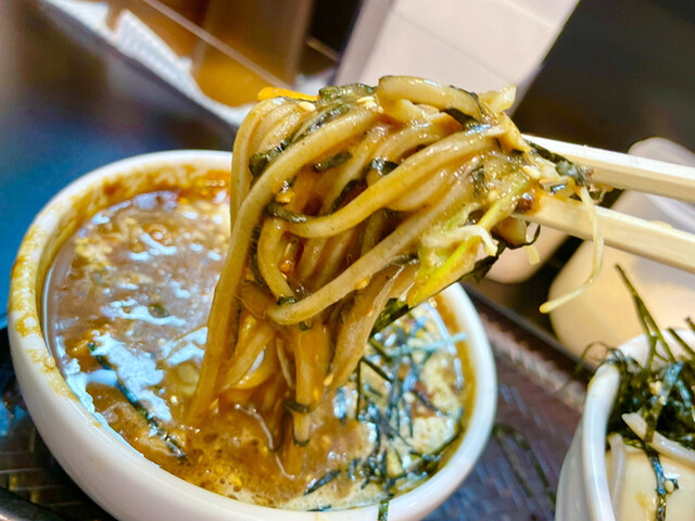 なぜ蕎麦にラー油をいれるのか 池袋南口店 都電雑司ケ谷 そば 食べログ なぜ蕎麦にラー油をいれるのか 池袋南口店 都電雑司ケ谷 そば 食べログ
