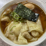 支那そばや 鶴ヶ峰店 - ワンタンめん+味付玉子 ¥1000+100