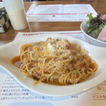 ジョコーソ - とろとろ煮込茄子とチーズのトマトパスタ