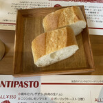 ジョコーソ - セットのパン、1人1つ。