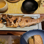 炭魚ほんだ - 甘鯛塩焼き定食 ¥1600