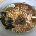 ラーメンショップ - ギャバン。油少ないスープ