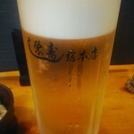 栄寿し総本店 - 生ビール