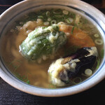 讃洲うどん - 料理写真:野菜天うどん   570円なり