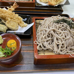 富士 - 天ざる蕎麦大盛り