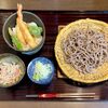 Tabatagenanshou - 田舎せいろ＋ミニ天丼＆小鉢 ¥1,000