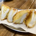 鶴亀八番 - はんぺんとチーズのはさみ揚げ