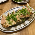 鶴亀八番 - カレー風味のネギマヨ餃子