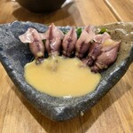 鶴亀八番 - ホタルイカの酢味噌和え