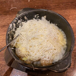 海老丸らーめん - リゾット(チーズ削った後)