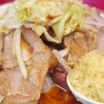 ラーメン二郎 - この日の豚