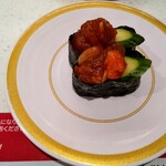 かっぱ寿司 - 海鮮うまから和え(110円)