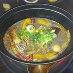 皮付き豚バラと秋野菜たっぷりのオーブン焼き