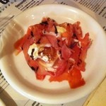 酒場バールポルチーニ - 完熟イチジクと生ハムのマリアージュ