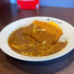 CoCo壱番屋 - 料理写真:チキンカツチーズ200㌘スクランブルエッグ☆