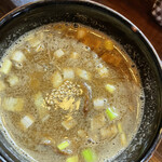 麺座 かたぶつ - 漬け汁