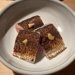 鮨 あい澤 - カマスの藁焼き