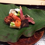 津の守坂 小柴 - 八寸