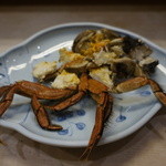 割烹 利助 - モズクガニ美味い