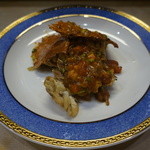 割烹 利助 - エビチリ風