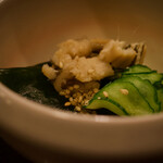 松翁 - 穴子と酢の物