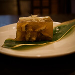 松翁 - 穴子の煮凍り