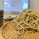 蕎麦に銘酒 蔵美庭 - 京都産美山在来　粗挽き　外一