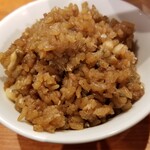 麺屋 六感堂 - 穴子蒲焼の炊き込みご飯