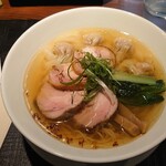 らーめん 鉢ノ葦葉 - ちゃーしゅーわんたん麺  塩