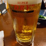 いっさく - 生ビール(大)