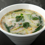 みなとみらいde 焼肉 DOURAKU - コムタンクッパ