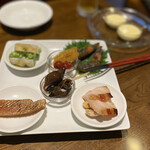 豊栄 - 前菜6種盛り