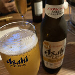 Shichirin Yakiniku Tanoshiira - ノンアルコールビールで乾杯‼️
      初めてノンアンコールを飲んだ時に比べるとかなりビール飲んだ感が味わえて、満足だら〜♪