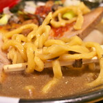 すごい煮干ラーメン凪 - 極太麺