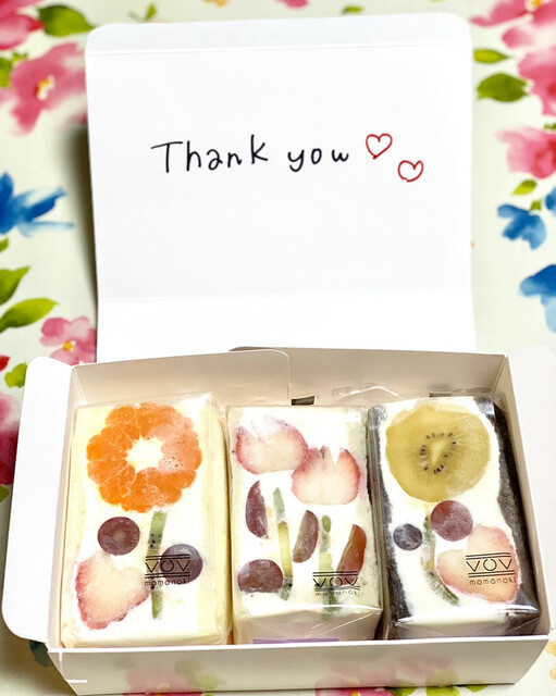お花のフルーツサンド買って帰ろ フルーツサンド専門店ももの樹 烏丸 By Miigoro5656 フルーツサンド専門店 ももの樹 烏丸 サンドイッチ 食べログ