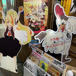 ドライブイン鳥 - 店内のゾンビランドサガコラボ