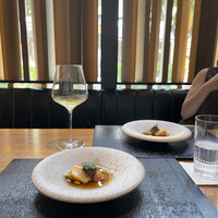 肉和食 月火水木金土日 - 牛筋と帆立のおかき揚げ